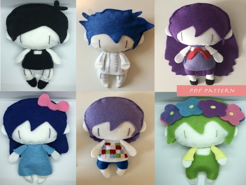 Meet Your Favorite Characters as Omori Stuffed Animals